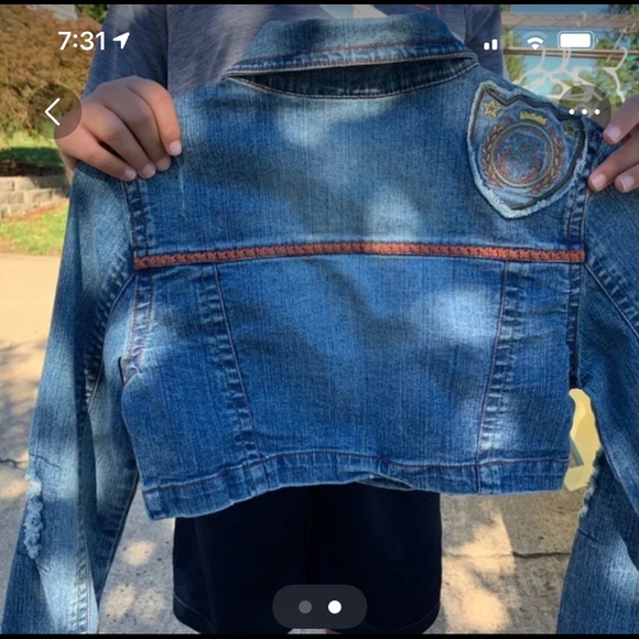 Denim jean jacket - Picture 2 of 2